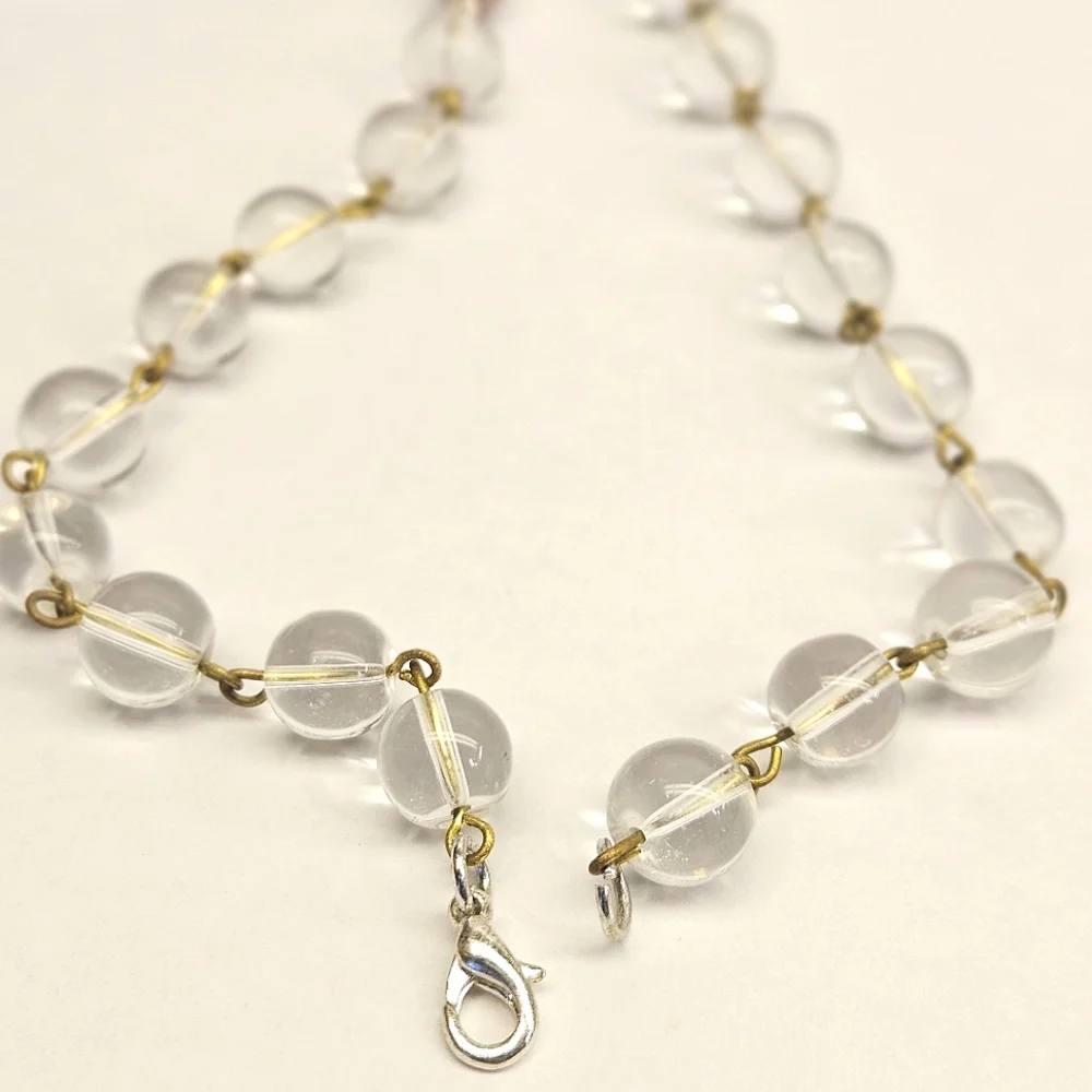 Handmade Wire Wrapped Labradorite beaded Necklace
